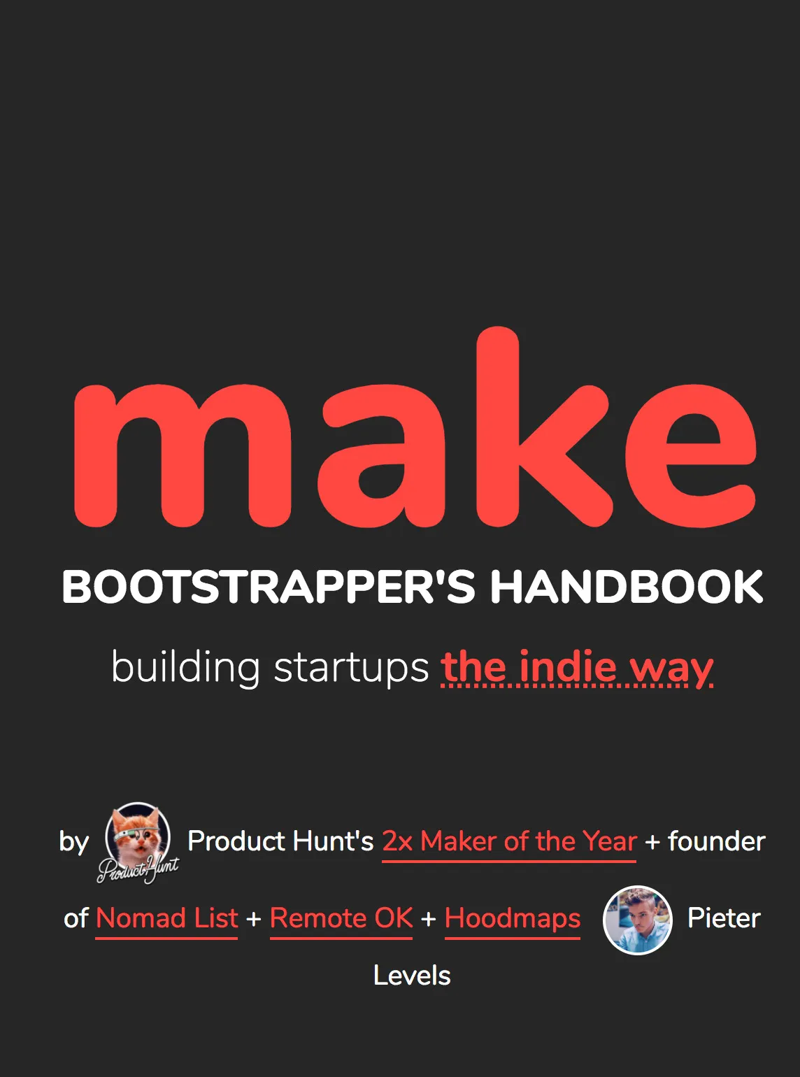 Cover of MAKE: Bootstrapper's Handbook